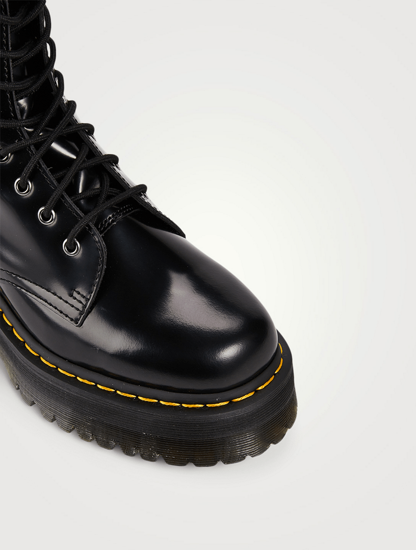 DR. MARTENS Jadon Leather LaceUp Platform Ankle Boots Holt Renfrew
