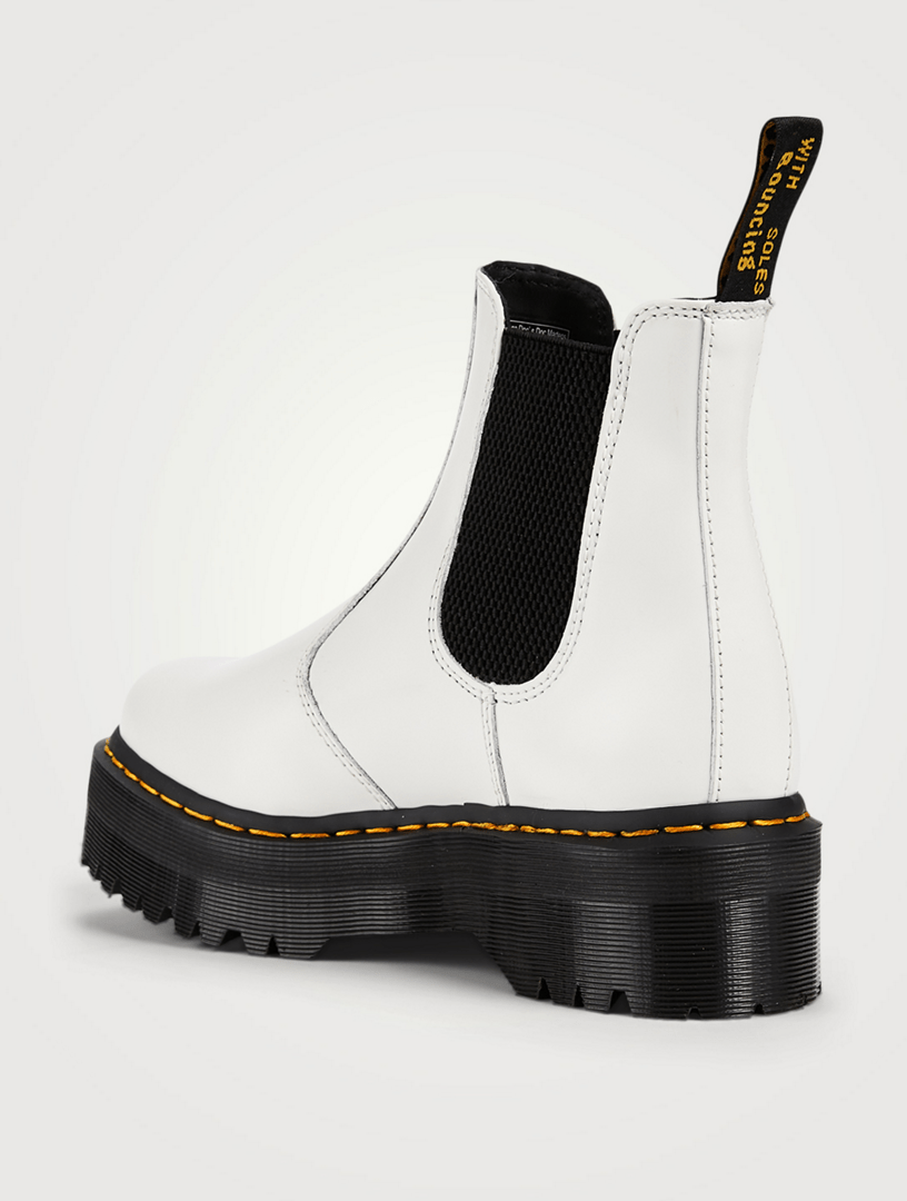 DR. MARTENS 2976 Quad Leather Platform Chelsea Boots Holt Renfrew Canada