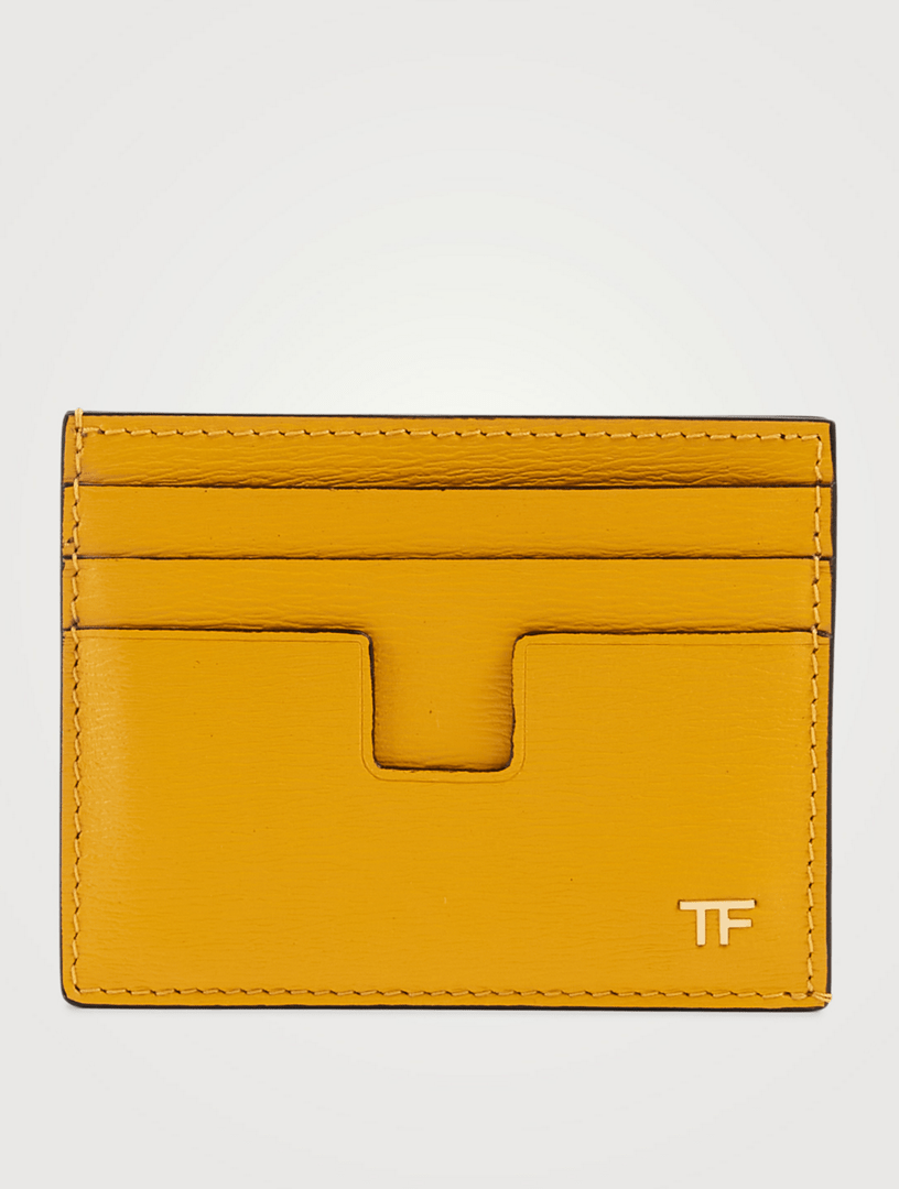 TOM FORD T Line Leather Card Holder Holt Renfrew Canada