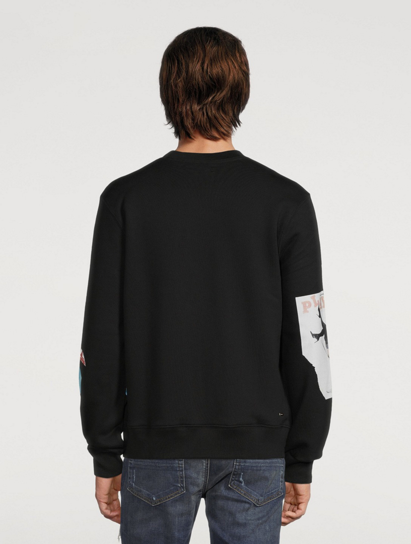 AMIRI Playboy Magazine Cotton Sweatshirt Holt Renfrew Canada