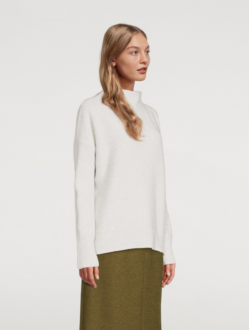 VINCE Boiled Cashmere FunnelNeck Sweater Holt Renfrew Canada