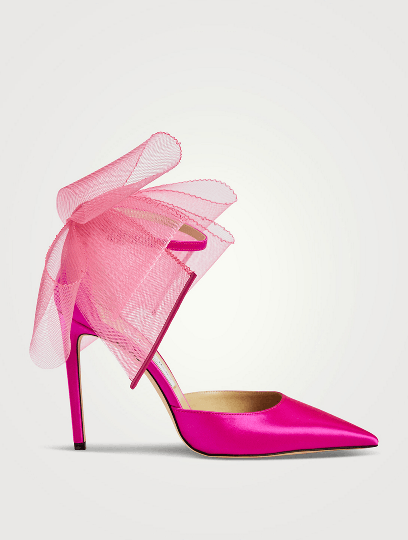 JIMMY CHOO Averly 100 Stiletto Pumps With Bow Holt Renfrew Canada
