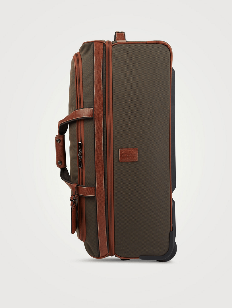 LONGCHAMP Boxford Canvas Wheeled Duffle Bag Holt Renfrew Canada