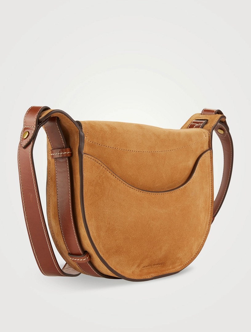 ISABEL MARANT Botsy Suede Saddle Bag Holt Renfrew Canada