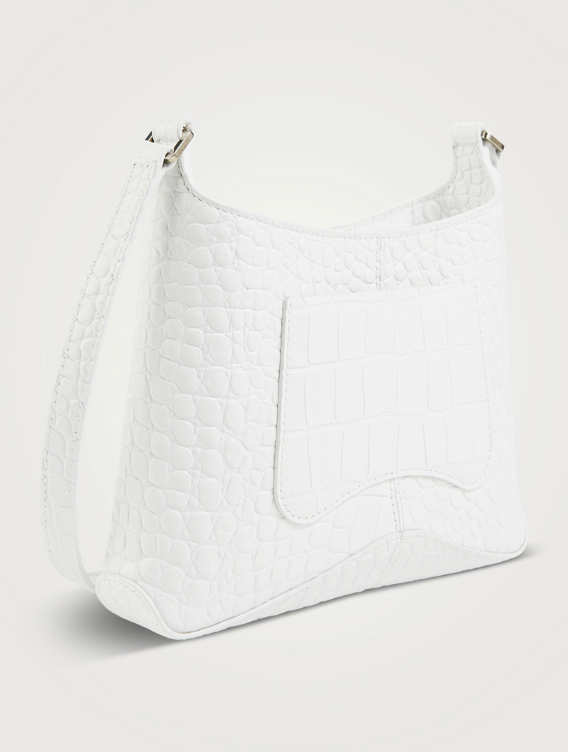 BALENCIAGA Small XX CrocEmbossed Leather Crossbody Bag Holt Renfrew