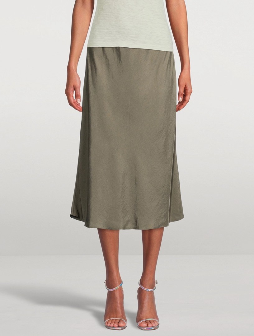 THEORY Midi Slip Skirt Holt Renfrew Canada