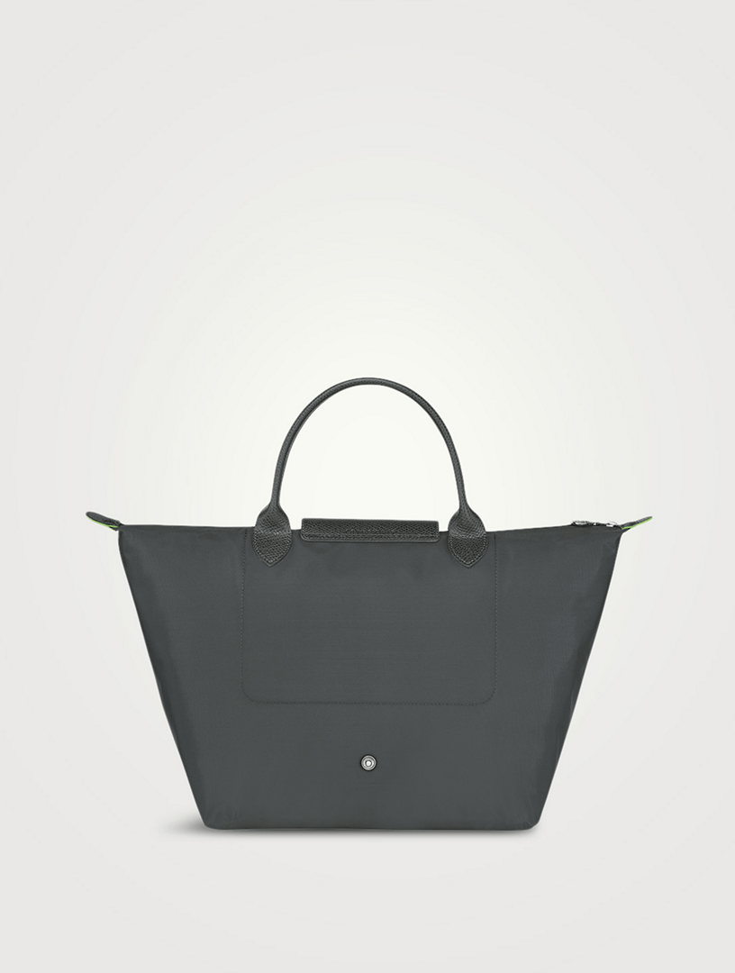 LONGCHAMP Medium Le Pliage Green Top Handle Bag Holt Renfrew Canada