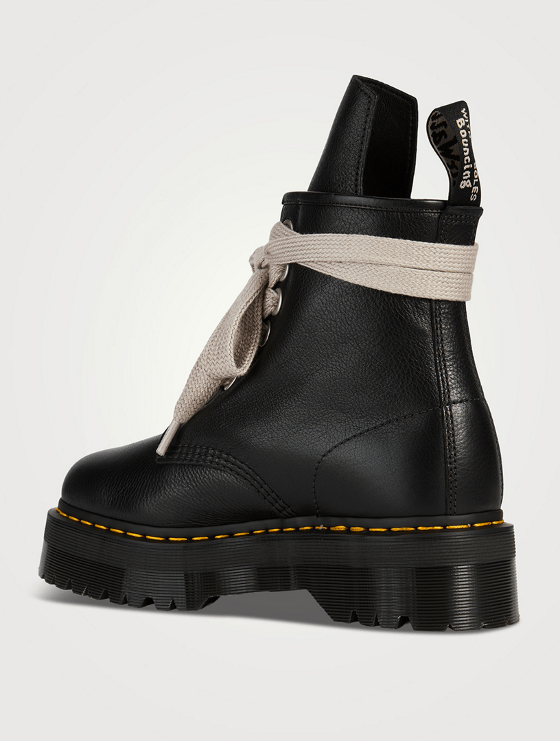 RICK OWENS Dr Martens X Strobe 1460 Leather Boots Holt Renfrew Canada