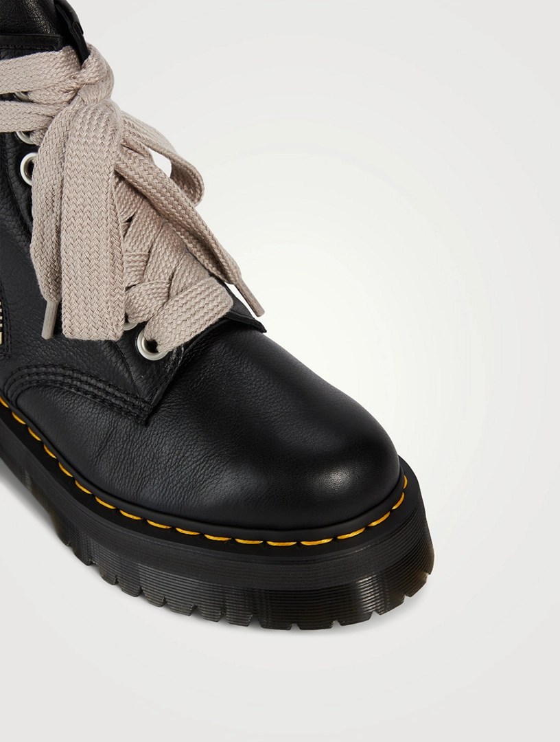 RICK OWENS Dr Martens X Strobe 1460 Leather Boots Holt Renfrew Canada