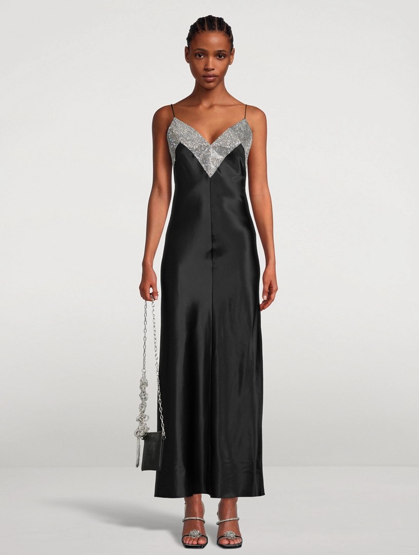 NUÉ Vivienne Silk Maxi Dress Holt Renfrew Canada