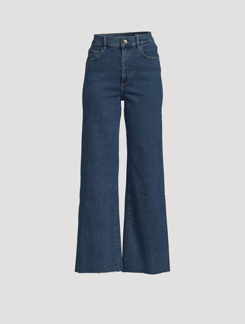 DL1961 Hepburn HighRise WideLeg Jeans Holt Renfrew Canada