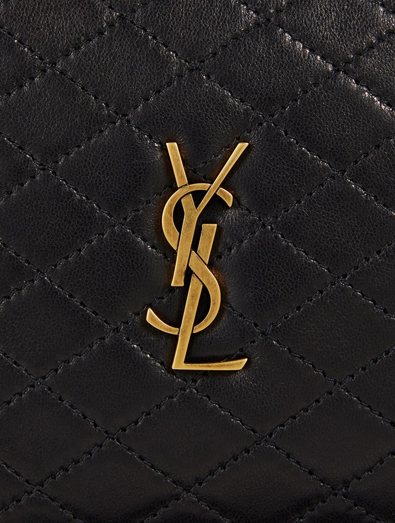 SAINT LAURENT Gaby YSL Monogram Leather Crossbody Bag Holt Renfrew Canada