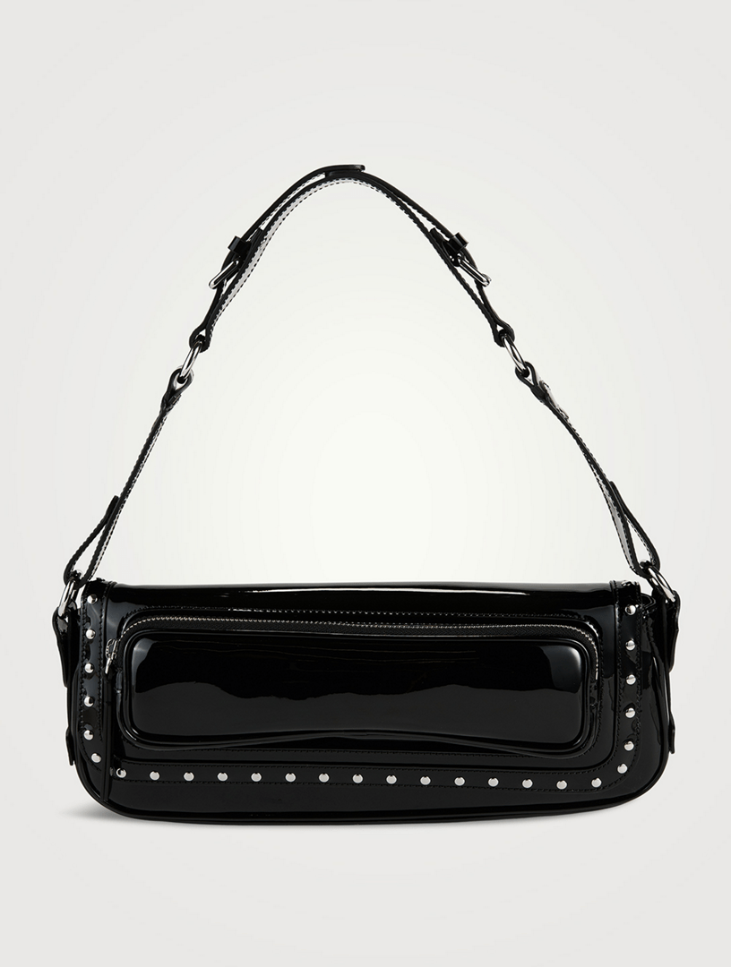 BY FAR Maddy Patent Leather Shoulder Bag Holt Renfrew Canada