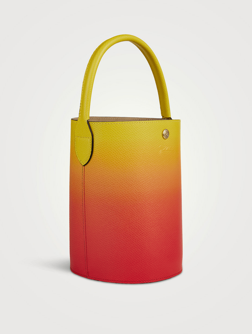 LONGCHAMP Épure TieDye Leather Bucket Bag Holt Renfrew Canada