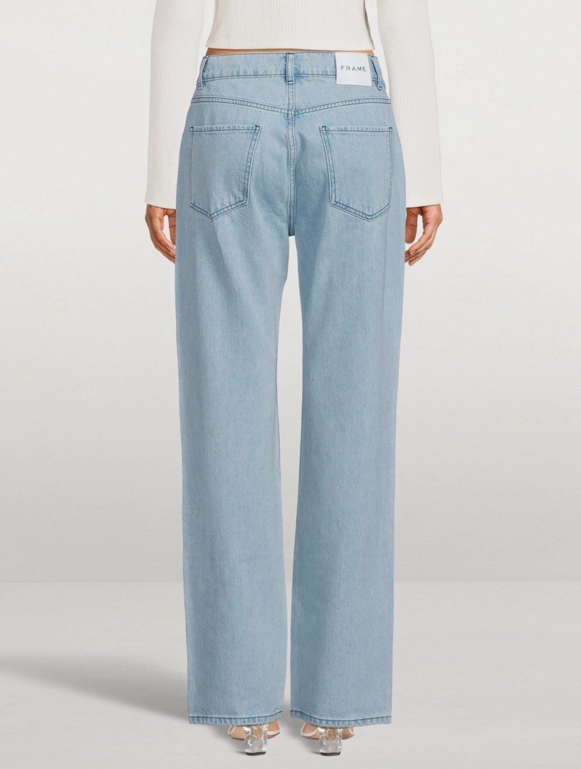 FRAME Le Jane Embellished StraightLeg Jeans Holt Renfrew Canada
