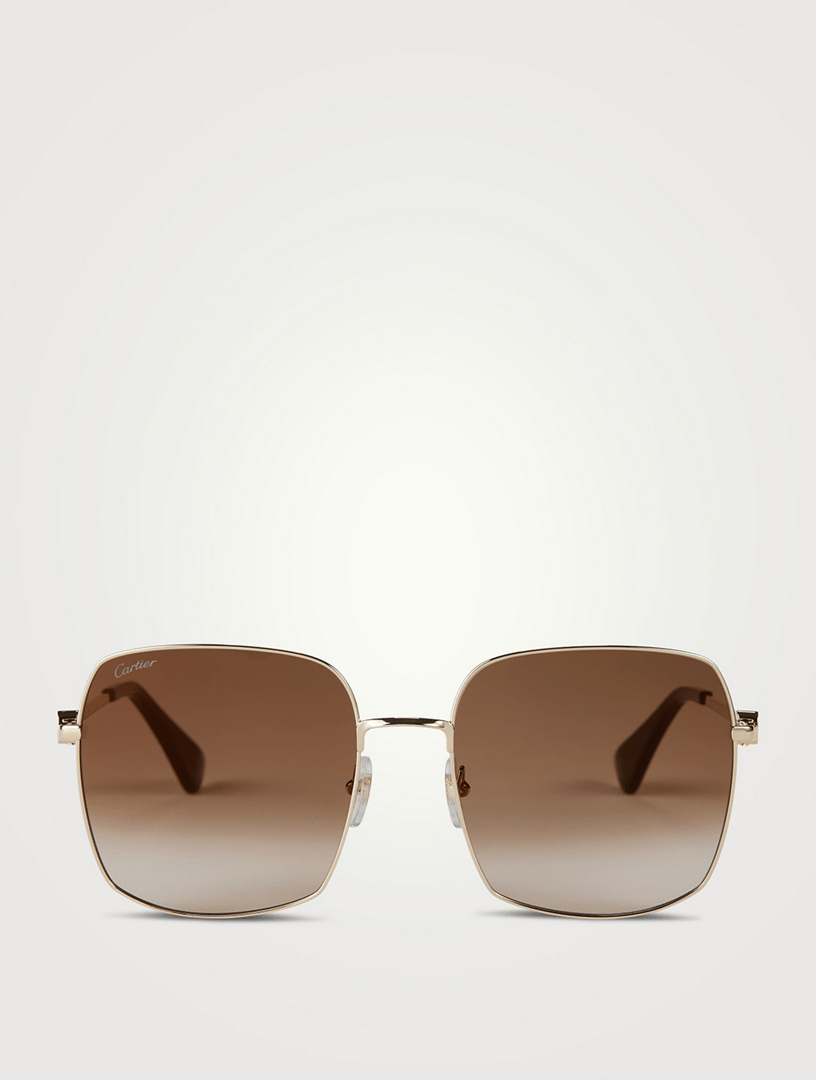 CARTIER Signature C De Cartier Square Sunglasses Holt Renfrew Canada