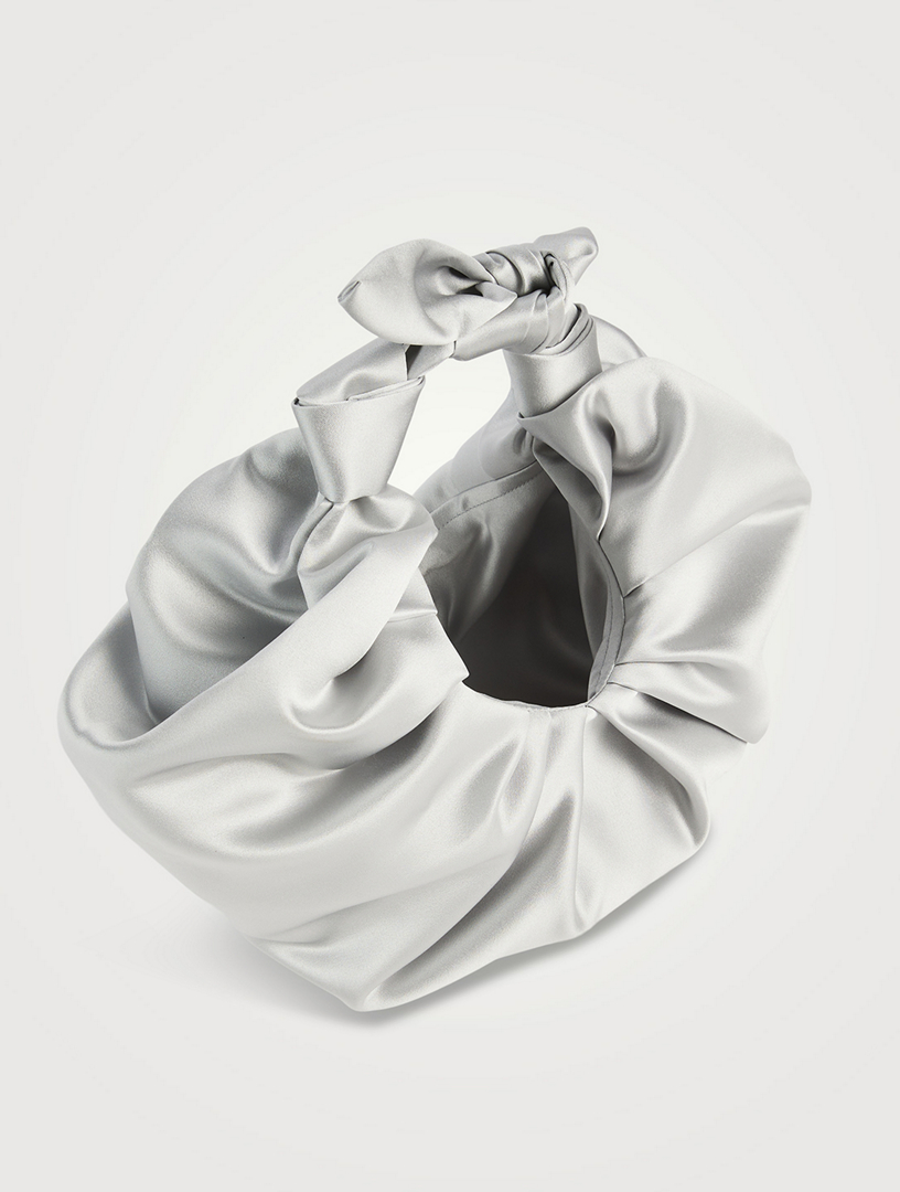 BRONZE AGE Kiku Satin Croissant Bag Holt Renfrew Canada