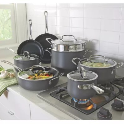 Cuisinart Contour 13 pc Hard Anodized Cookware Set