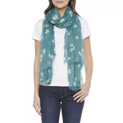 Mixit Floral Scarf, Color Daisy Floral JCPenney