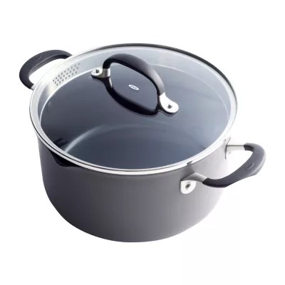 OXO Aluminum Hard Anodized NonStick Stockpot CC002664001, Color Gray