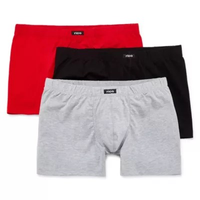 Rico 3pk. Cotton Stretch Boxer Briefs JCPenney
