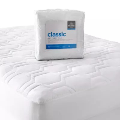 Jcpenney Pillow Top Mattress Pad JCPenney Home&trade; Classic Mattress PadJCPenney, Color White