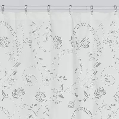 Creative Bath™ Eyelet Shower CurtainJCPenney, Color White