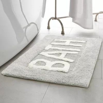Creative Home Word Cotton 21x34 Bath Rug JCPenney
