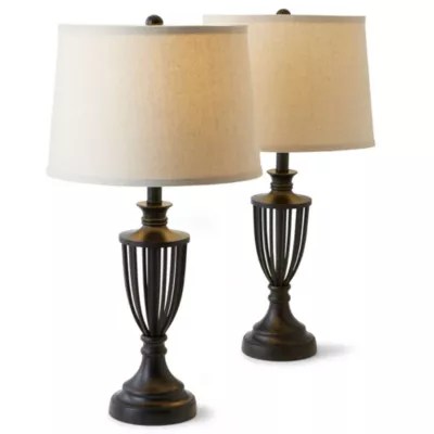 JCPenney Home Set of 2 Cage Table Lamps