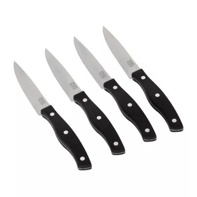 Chicago Cutlery Ellsworth 4pc. Knife Set, Color Black JCPenney