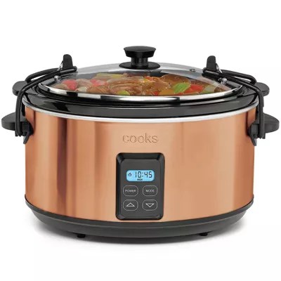 Cooks 5 Qt Programmable Latch and Travel Slow Cooker JCPenney