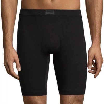 MSX by Michael Strahan 2 pk Cotton Stretch Long Leg Boxer Briefs Big