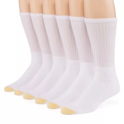 Gold Toe® 6pk. Harrington Casual Crew Socks JCPenney