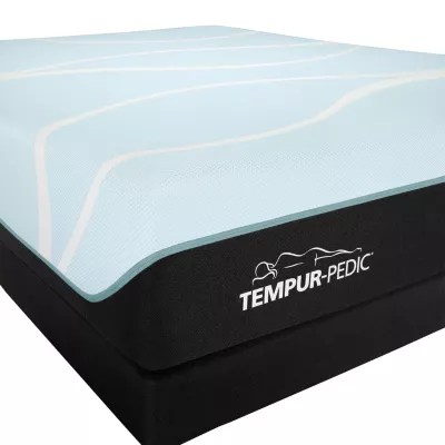 TEMPURPedic ProBreeze™ Medium Mattress + Box Spring, Color White
