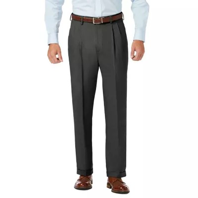 JM Haggar Classic Fit Pleated Dress Pant JCPenney