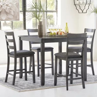 Jcpenney Counter Height Table And Chairs Signature Design by Ashley Brisben 5pc. Counter Height Square Dining