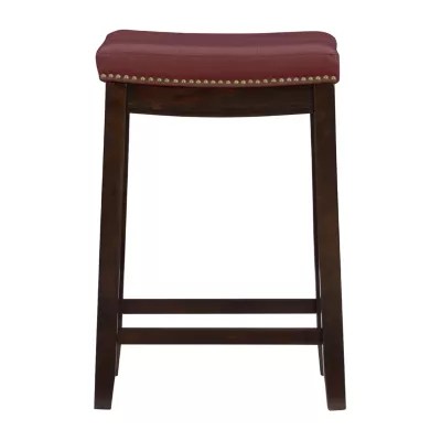 Lakeland Upholstered Backless Counter Stool JCPenney