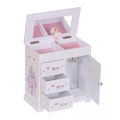 Mele & Co. Adalyn Musical Ballerina Wooden Jewelry Box JCPenney