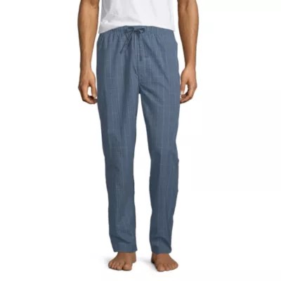 Stafford Men's Woven Straight Fit Pajama Pants JCPenney