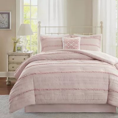 Madison Park Isabella 5pc. Comforter SetJCPenney, Color Pink