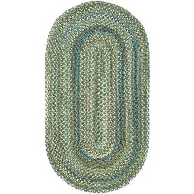 Capel American Traditions Braided Wool Oval Runner Rug JCPenney