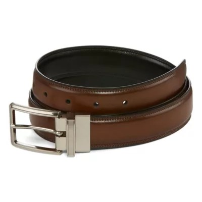 Stafford Mens Reversible Stretch Belt, Color Brown Black JCPenney