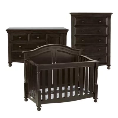 Bedford Monterey 3 pc Baby Furniture Set Chocolate