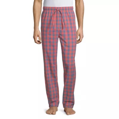 Stafford Men's Woven Straight Fit Pajama Pants JCPenney