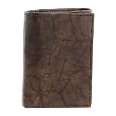 Men's Stafford® Leather RFID Trifold Wallet, Color Brown JCPenney
