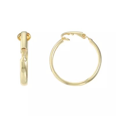 Gloria Vanderbilt Gold Clip On EarringsJCPenney, Color Gold
