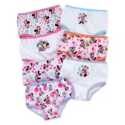 Disney Toddler Girls Minnie Mouse Brief Panty, Color Multi JCPenney