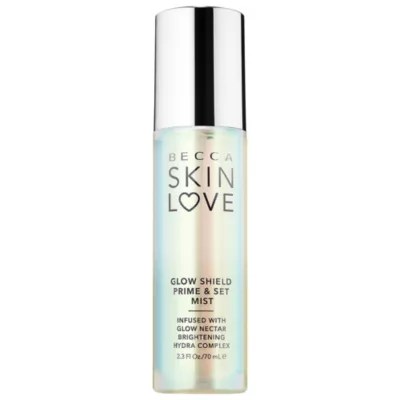 BECCA Skin Love Glow Shield Prime & Set Mist, Color 2 3 Oz 70 Ml