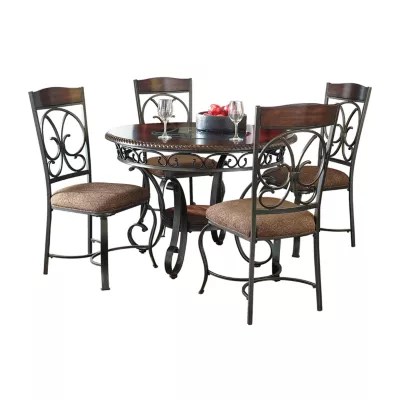 Signature Design By Ashley Glambrey 5 Piece Dining Set Signature Design by Ashley&reg; Glambrey 5Piece Dining Set, Color Brown