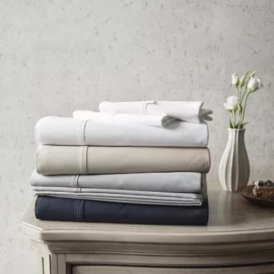 Liz Claiborne 500TC Egyptian Cotton Sateen Sheet Set JCPenney